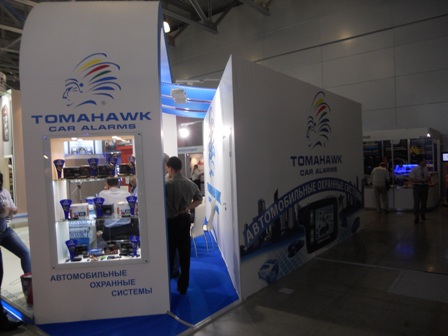 Новые автомобильные сигнализации Tomahawk на Интеравто 2013