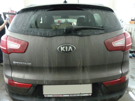 Пример охранного комплекса для Kia Sportage 2012