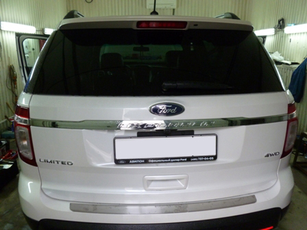 Пример противоугонного комплекса для Ford Explorer 2012