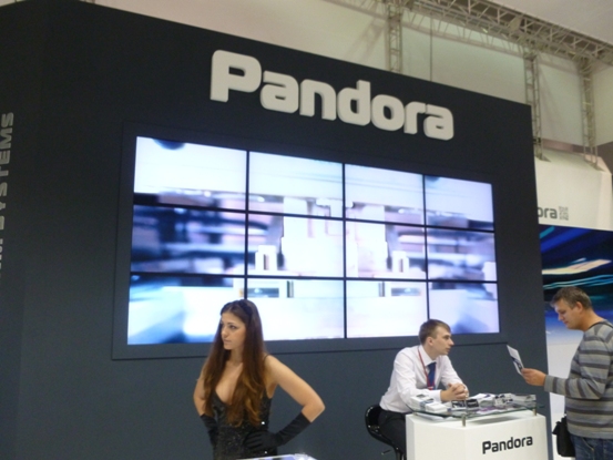 Pandora на выставке ММАС 2012