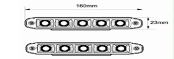 Габаритные размеры DRL 506