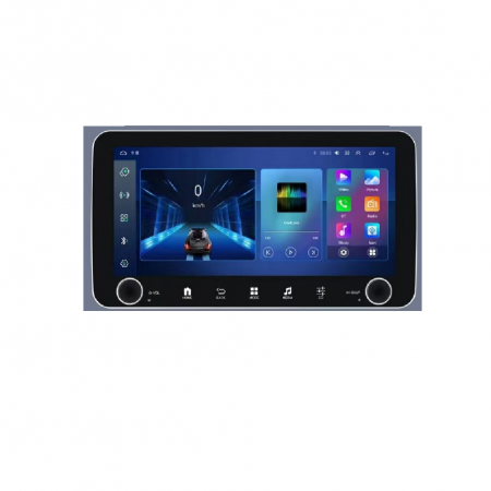 Магнитола A-TRON DOUBLE KNOBS  UIS8581A8 Core TM A551.6GHz；GPU:PowerVR Fentale GE8322 up to 550MHz/10.25INCH/MIPI 720*1280/ Carplay/4755/DSP/FAN) 10.25 дюймов, 4/64 GB